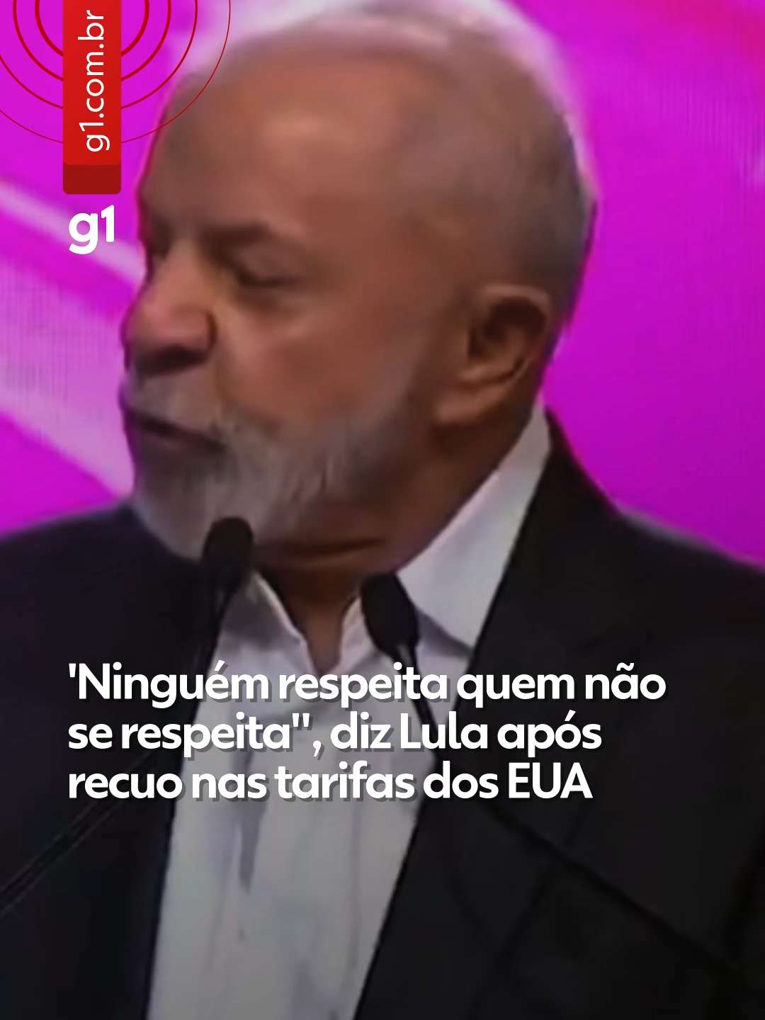 #Tarifas - O presidente Luiz Inácio Lula da Silva afirmou nesta quinta-feira (20) que está feliz com a decisão do governo Donald Trump de começar a retirar tarifas adicionais sobre produtos brasileiros. 