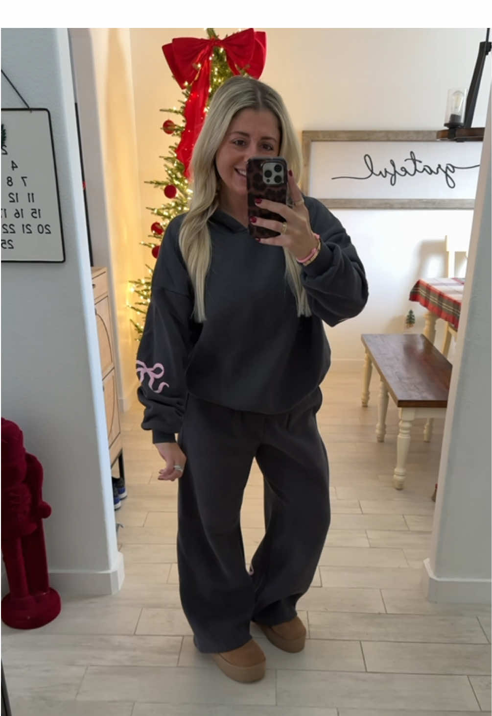 Bow matching set! #outfitinspo #matchingset #fyp #tiktokshop #tiktokshopcreatorpicks 