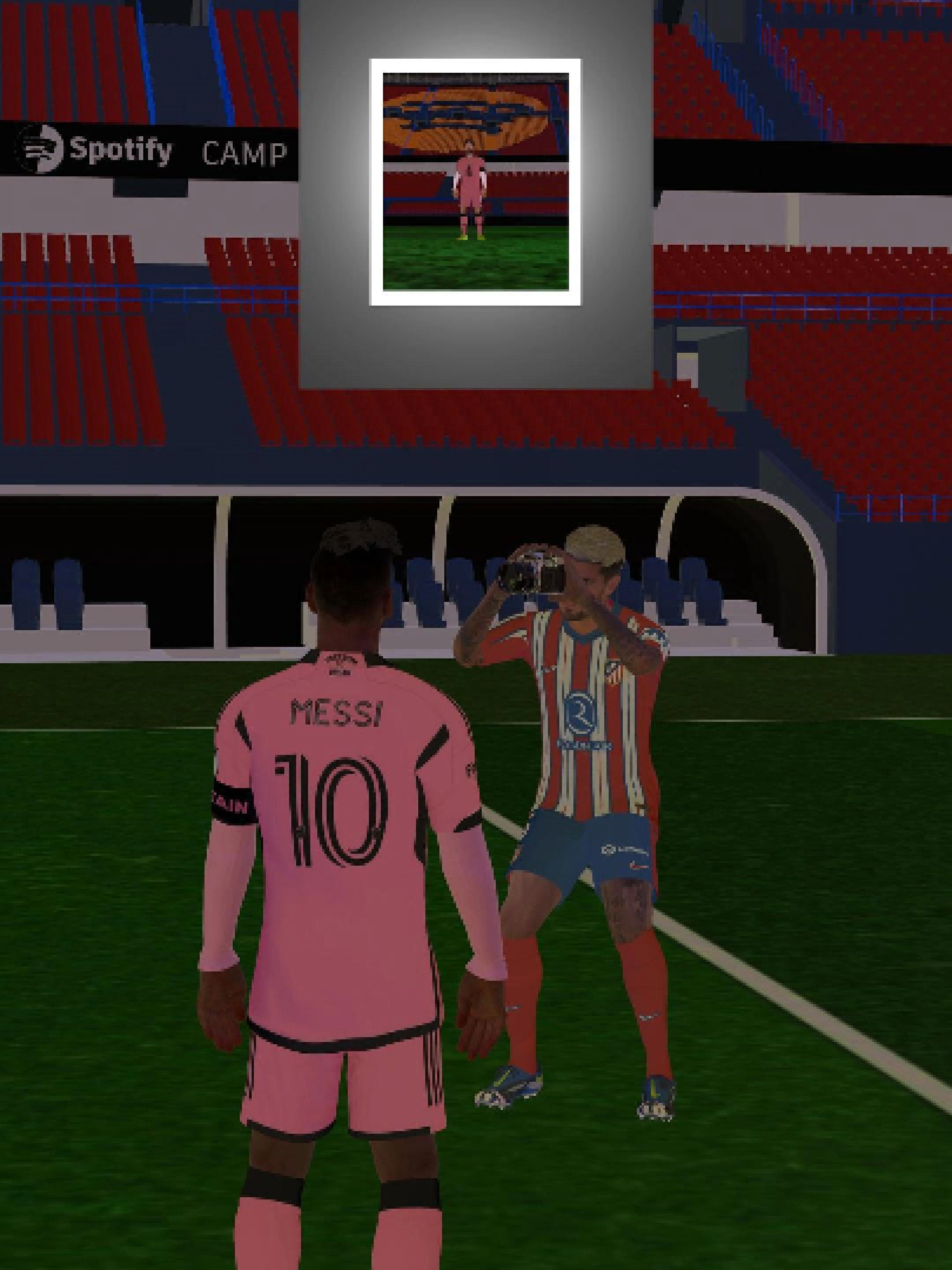 MESSI AT CAMP NOU #MESSI #campnoustadium #barcelona #intermiami #football #animation