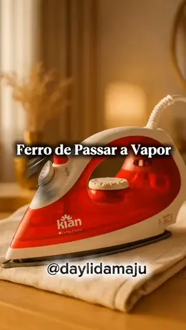 Ferro de passar a vapor #shopee 