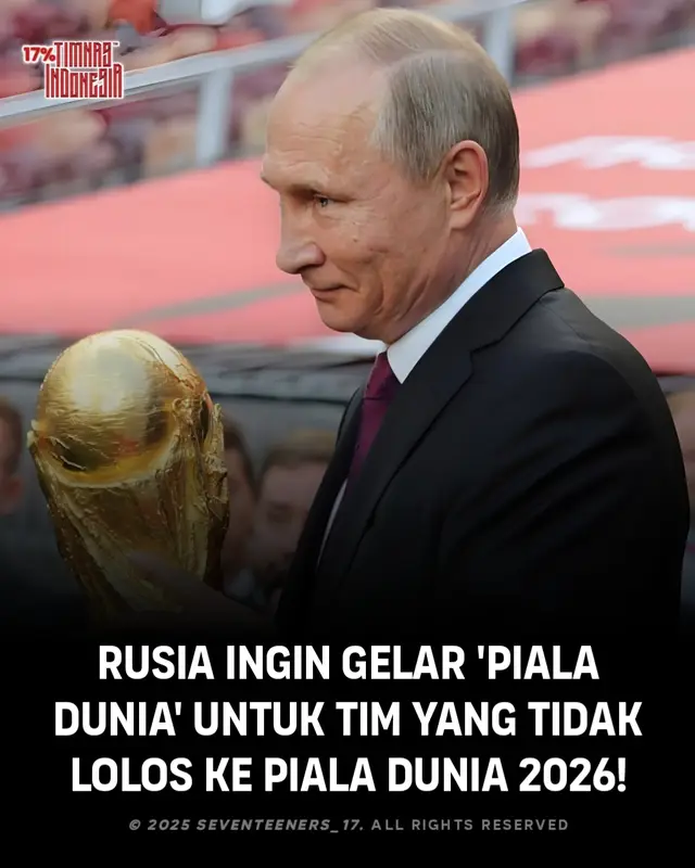 🚨 𝐁𝐑𝐄𝐀𝐊𝐈𝐍𝐆! Federasi Sepak Bola Rusia (RFU) sedang menyiapkan sebuah ide yang tak terduga sekaligus strategis: menggelar turnamen paralel saat Piala Dunia 2026 berlangsung, khusus untuk tim-tim yang gagal lolos ke putaran final🇷🇺 Rencana ini, yang mulai ramai diberitakan media internasional, disebut sebagai upaya Rusia untuk kembali menempatkan diri di peta persaingan sepak bola dunia setelah terkena sanksi olahraga internasional❌🌍 Dalam konsep awalnya, Rusia ingin mengumpulkan negara-negara kuat yang tidak berhasil melaju ke Piala Dunia 2026. Beberapa di antaranya adalah: 🇷🇺Rusia 🇷🇸Serbia 🇬🇷Yunani 🇨🇱Chile 🇵🇪Peru 🇻🇪Venezuela 🇳🇬Nigeria 🇨🇲Kamerun 🇨🇳China Turnamen ini akan menjadi ajang internasional yang belum pernah terjadi sebelumnya-mempertemukan tim-tim bersejarah, negara dengan tradisi Piala Dunia, hingga skuad yang ingin menambah pengalaman bertanding🔥🏆 Saat ini proyek tersebut masih berada pada tahap awal. Namun, perbincangan global sudah mulai muncul, dan jika terealisasi, turnamen ini bisa menjadi salah satu manuver paling menarik menjelang Piala Dunia 2030🤝🇷🇺 [AllFootball] #worldcup #russia #rfu #football #fyp 