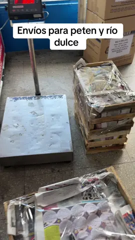 Enviando fresa para peten y río dulce 