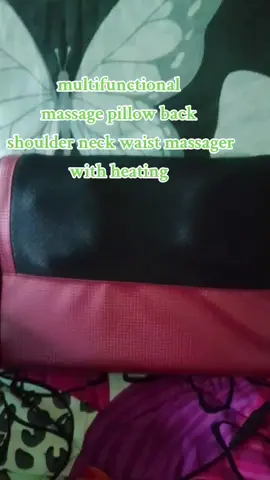 #multifunctional  #massagepillow back shoulder neck waist massager with heating 