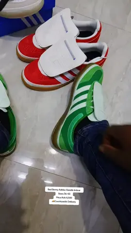 Bad Bunny Adidas Gazelle Indoor  Sizes:36-43 Price:Ksh 4,000 📞0758570118 #badbunny  #adidasgazelle #gazelle #kenyantiktok🇰🇪 #fyp 