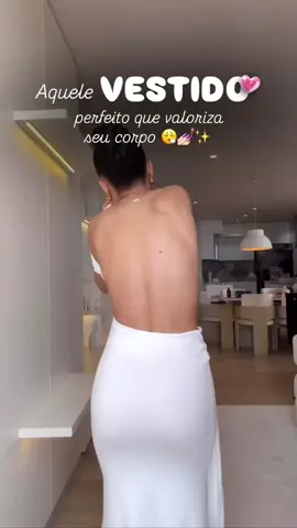 Quer achar o produto? ➡️ Vá até a bio ➡️ Clique em “Link Shopee” 🛒 E pronto, é só escolher o seu! Ou você vai encontra  nos comentários. #vestidobranco #vestidoviral #vestidos 