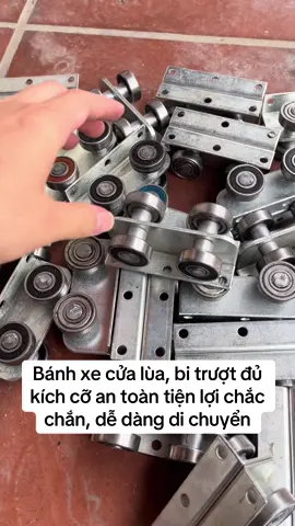 Bánh xe cửa lùa máng chịu tải…