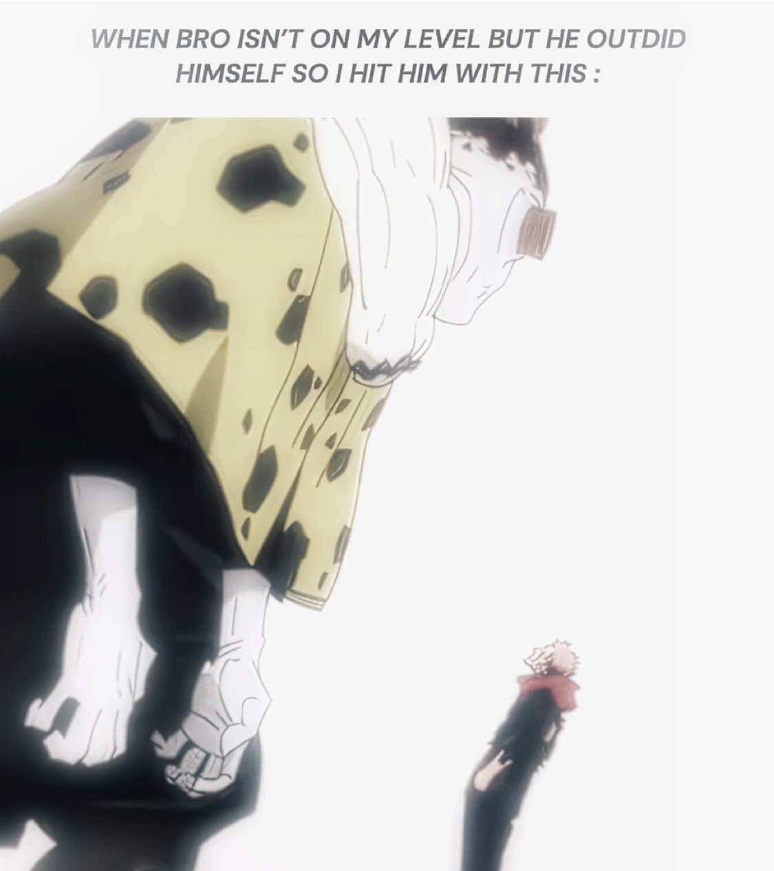 Don’t worry bro you’ll soon be as majestic as myself….. #jujutsukaisenedit #sukunajogo #relatablecontent #animeedit #fpyyyyyyyyyyyyyyyyyyyyyy 