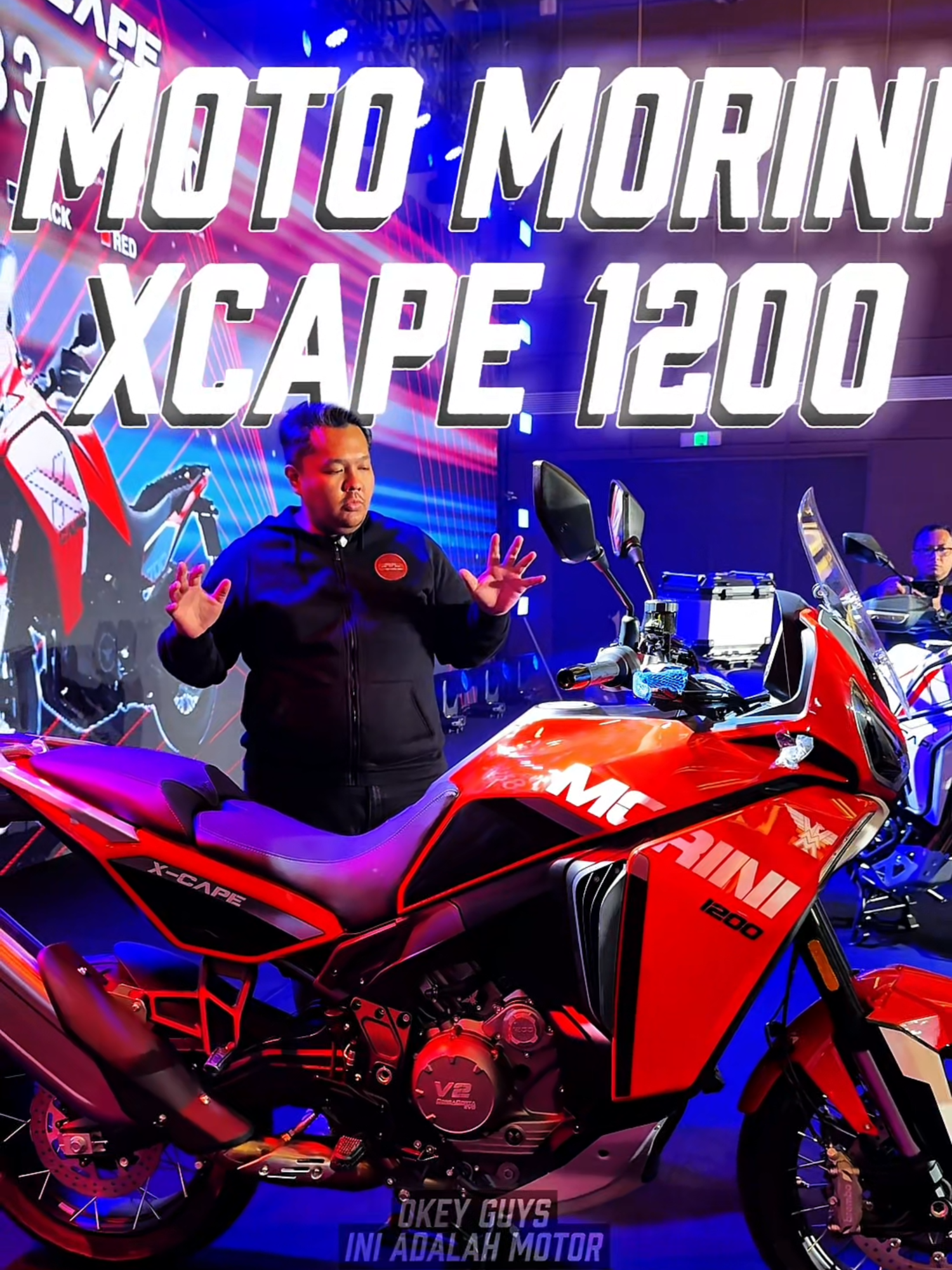 1200CC VTWIN DENGAN HARGA RM49,888 SIAP DENGAN RADAR DAN 4 AXIS IMU MOTO MORINI XCAPE 1200 BAKAL MASUK MALAYSIA SUKU PERTAMA 2026 #MFORCE #mforcemalaysia #MOTOMORINI