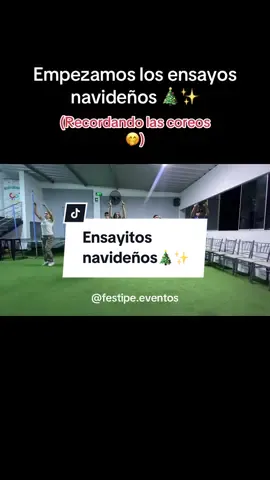 Ensayitos navideños 🎄✨ #fyp #ensayos #shownavideño #navidad 