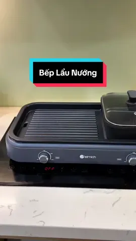 Bếp Lẩu Nướng Elmich HGE-3908 #elmich #elmichreview #tiktoklifestyle #beplaunuong #beplaunuong2trong1 