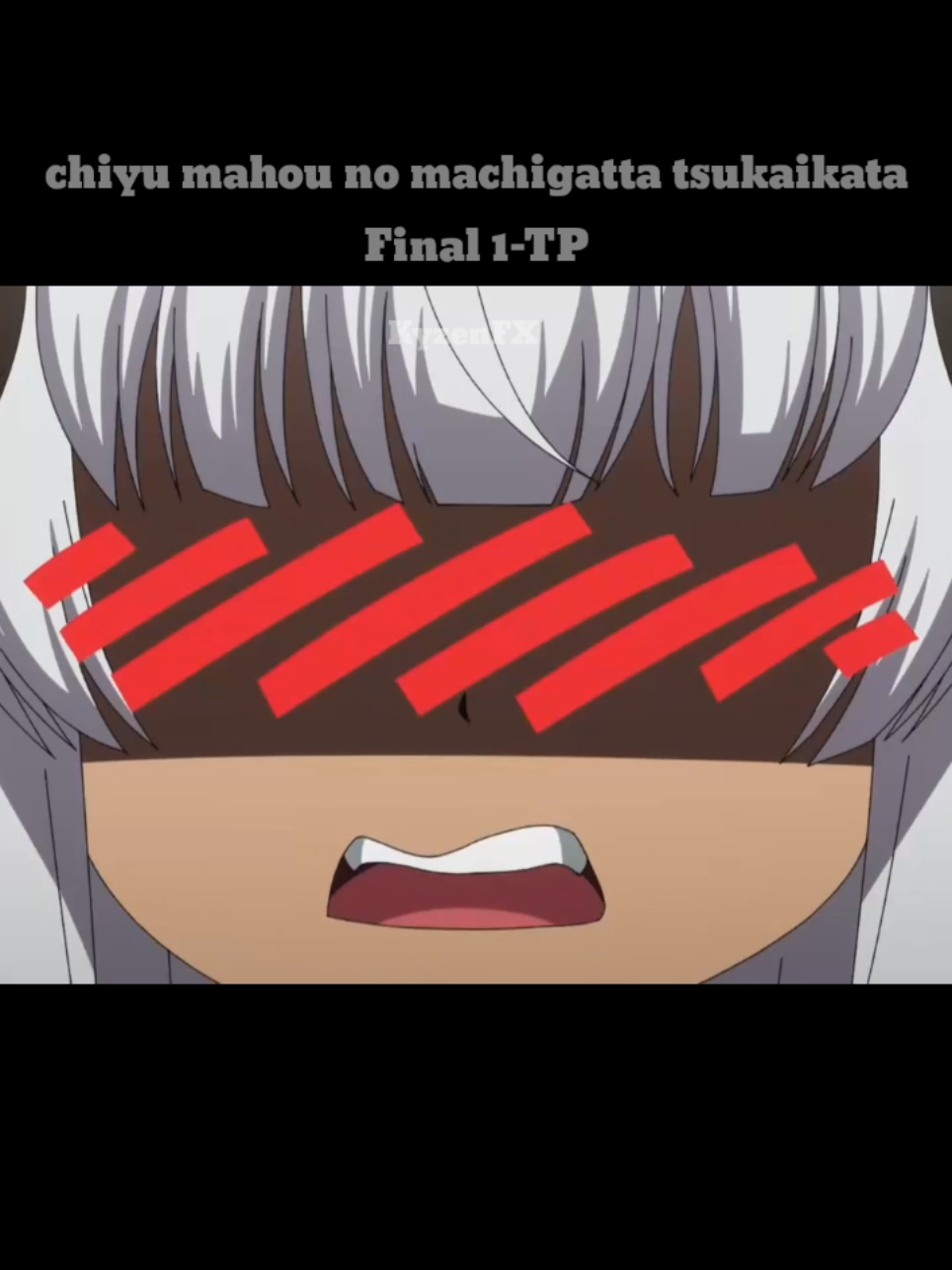 chegamos só fim de chiyuu mahou no machigatta tsukakata. Amanhã tem anime novo.