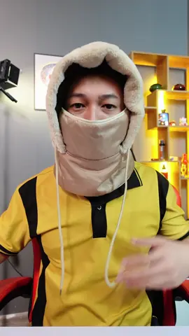 Mũ chùm đầu lót lông 3 trong 1 ấm áp #muchumdau #muam #mukemkhan #nhanuytin88 