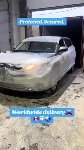 Your vehicle deserves more than “shipping.” At Haut Logistics, every car is wrapped, protected, and secured before loading — no shortcuts. From Canada to anywhere in the world, this is how premium vehicle delivery is done. Want your car shipped safely? Comment “INFO” and we’ll reach out. 🚗🌍📦 #CarShipping #VehicleExport #GlobalLogistics #CanadaToWorld #HautLogistics 