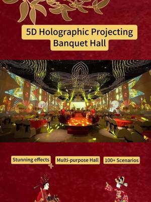 Revolutionize restaurants and karaoke bars with 5D holographic projection!