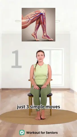 Leg circulation#homeworkout #health #senior #Fitness #chairyoga 