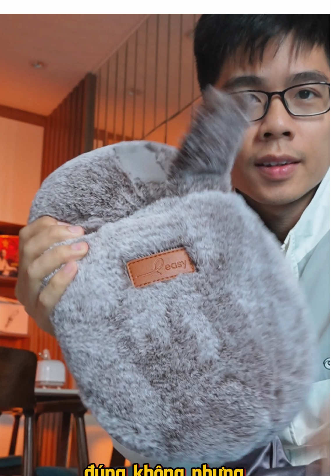 Túi sưởi ủ ấm bàn chân #hieptrainghiem #thaitronghiep 