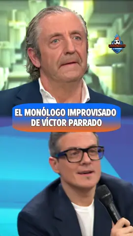 🤣 QUÉ GRANDE ERES, Víctor Parrado 🤣   👏 Monólogo improvisado en pleno programa... y con comparaciones estelares.