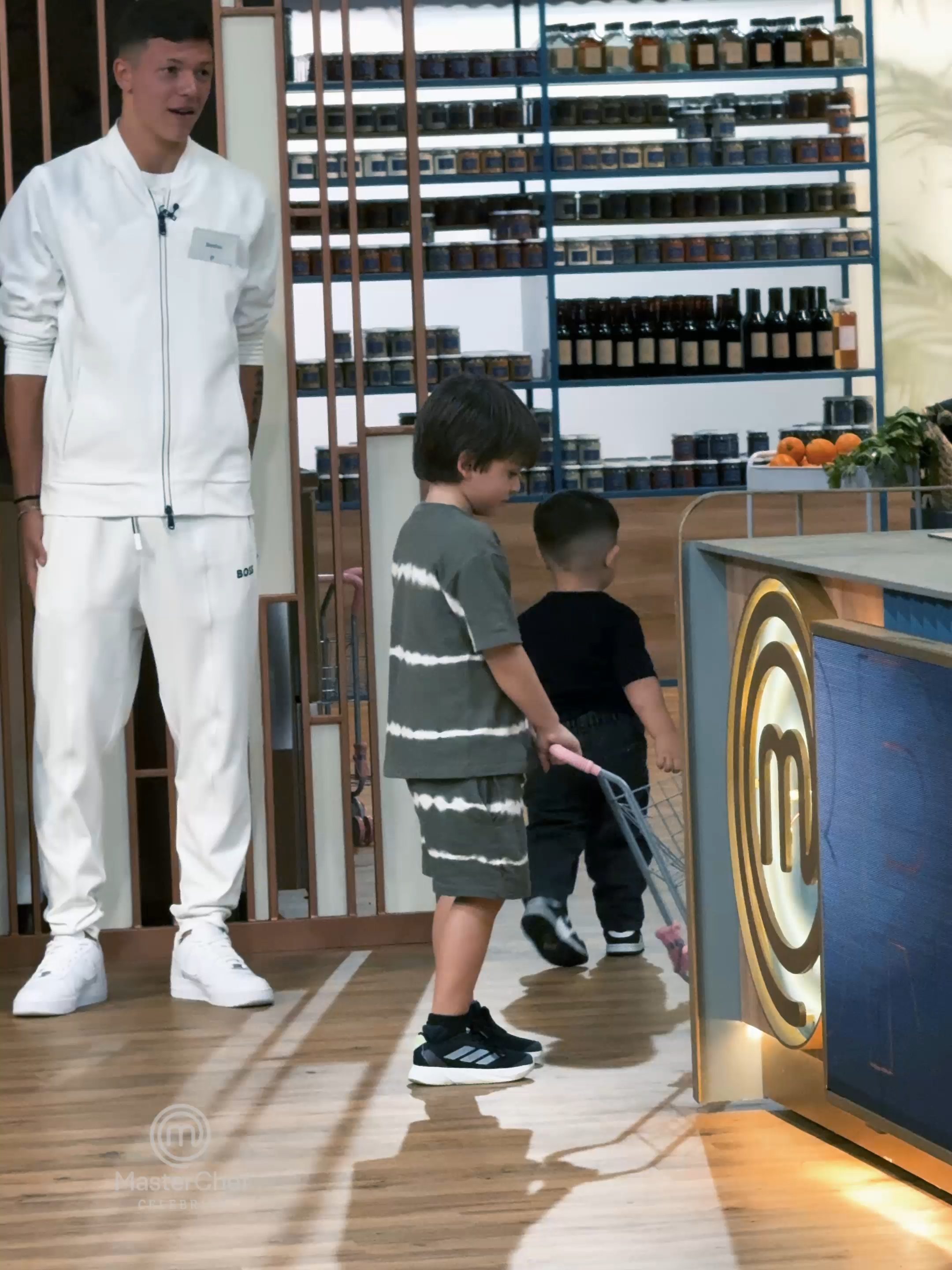 Los peques invadieron el estudio 😅🩷 #MasterchefCelebrity