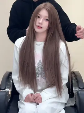 Nối 200 tép lông vũ 9D 60cm + nhuộm nâu khói #noitoclongvu #noitoc #nhuomtoc #bìnhdương #tocdep