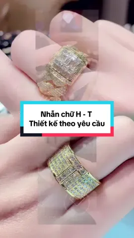 Vẫn là chữ H - T đây ạh 🥰 Nhận thiết kế nhẫn chữ theo yêu cầu #nhẫnchữ #nhanchu #thanhtrungdiamond #trungdiamond #thanhtrunglongngoc 