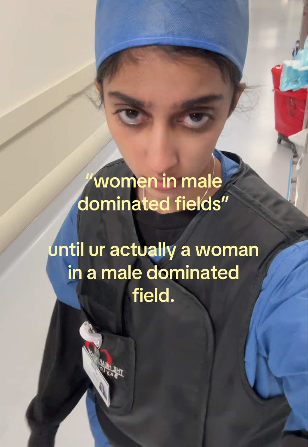 I’m exhausted of putting in 10 times the effort & hard work just to be treated the same. I’m exhausted of being made to feel that my femininity = incompetence. I’m tired of men in power taking credit for my work just because I’m a young woman. I’m tired of dealing with the male ego. #womeninmaledominatingfields #womeninstem #feminism 