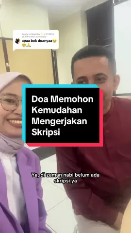 Replying to @Mandhy⚡ || STRESS SKRIPSIAN  Semoga dimudahkan yaaa semuanya. Aamiin