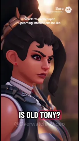 Vendetta and Reaper interaction if it were up to me.  😂 Excited to try her out and see what she’ll add to the game. I really thought she was going to be a tank. I wasn’t going to post today but wanted to squeeze in a video of her. #ow2 #overwatch #vendetta #lupa #reaper