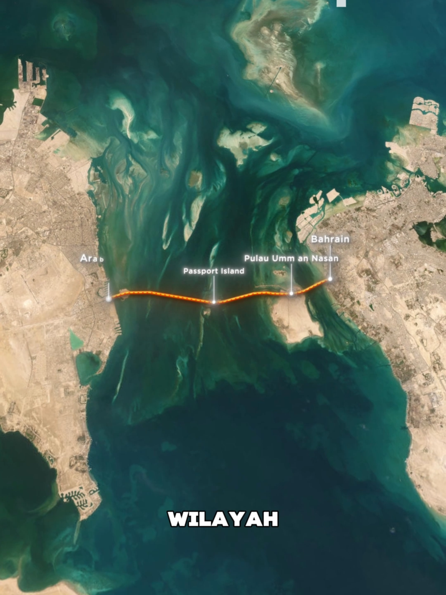 Perbatasan Dua Negara di Atas Laut! #FaktaDunia #Geopolitik #WorldFacts #MapFacts #Reels #FaktaMenarik #PengetahuanUmum #shorts #fypp #geography #MapAnimation #UcpsX #geopolitics #globalpolitics #worldnews #FaktaGeografi #History #SaudiArabia #Bahrain #KingFahdCauseway #passport #borders #GeographyFacts #WorldFacts #TravelFacts #BahrainBridge #SaudiBahrainBorder