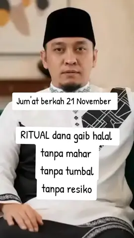 #bismillah #jumatberkah #ritual #danagaib #halal 