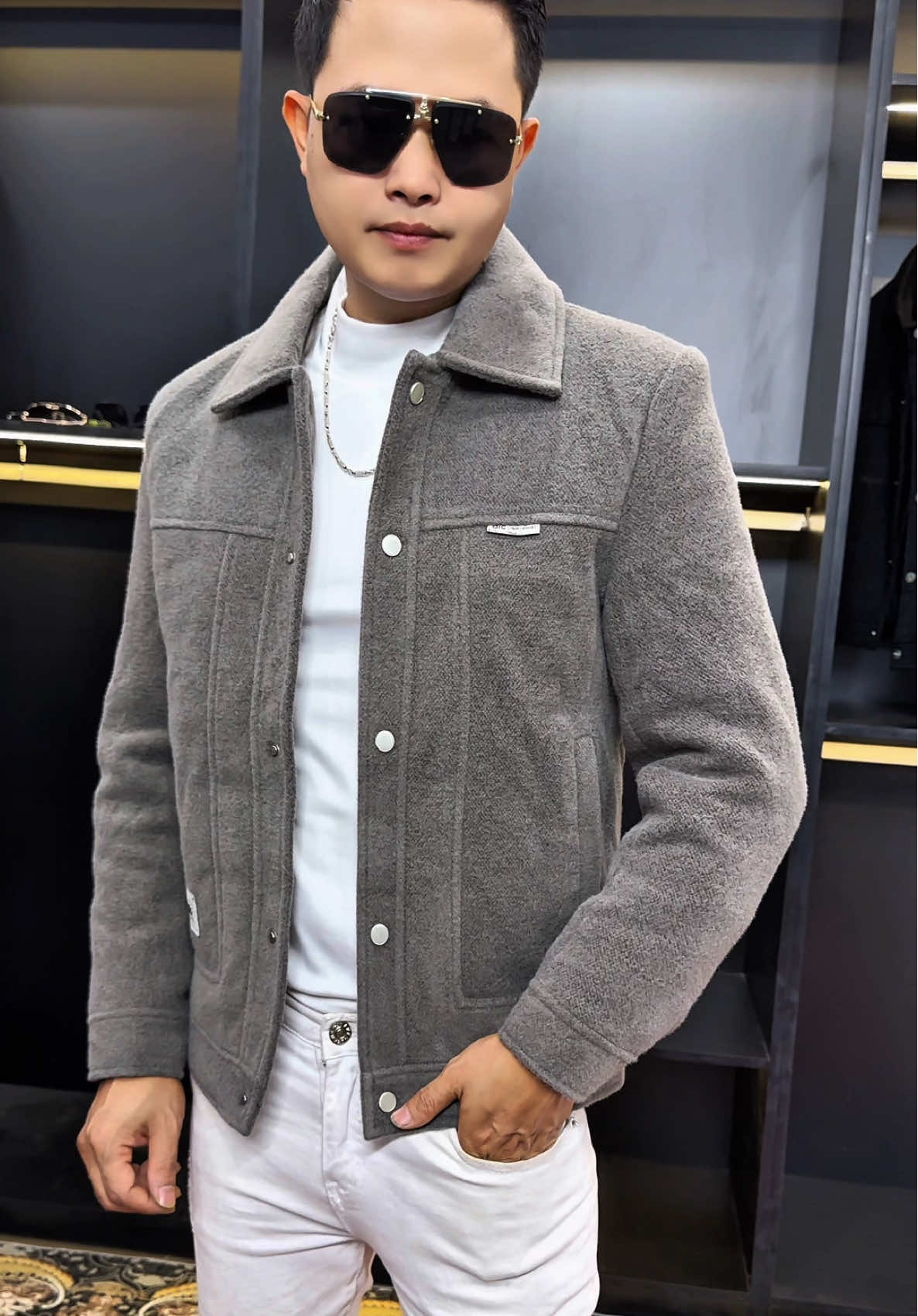 Khoác dạ dày dặn lót lông mịn mềm cực chất anh em ạ #aokhoac #dạnam #xuhuongtiktokshop #lovetiktok  @Mộc-Store HN  @Mộc-Store HN  @Mộc-Store HN 