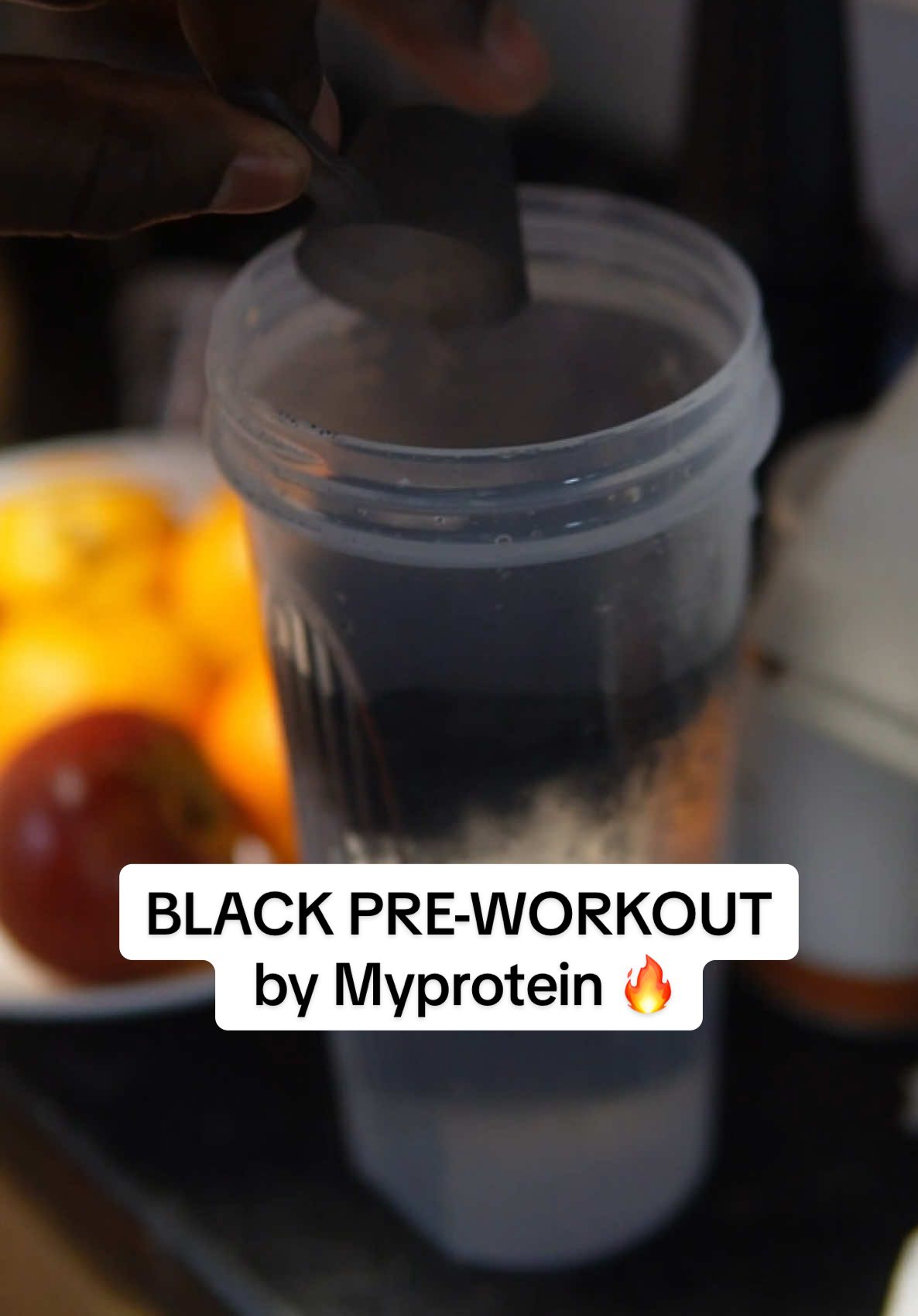 BLACK VENOM PRE-WORKOUT  by Myprotein 🔥 #myprotein #preworkout #spotlight #blackfridaydeals #tiktokmademebuyit 