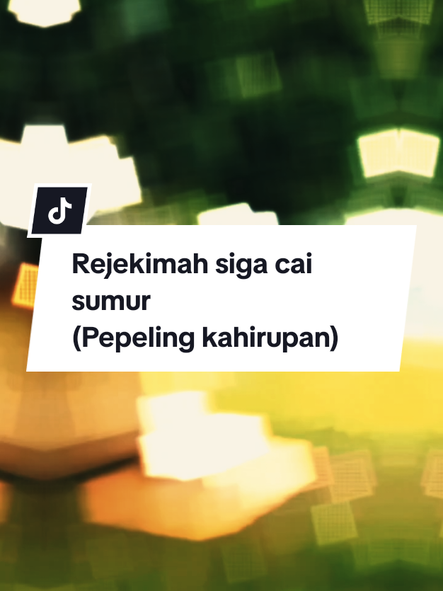 Rejekimah siga cai sumur💫 #boedaksunda #pepelingsunda #papatahsunda #ngajidiri #fypp 