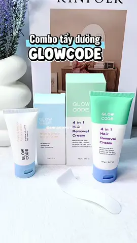 Combo tẩy dưỡng #glowcode #kemtaylong #thamsam #thamnach #duongtrang 
