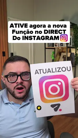 Seu Instagram atualizou e agora você pode fazer isso e não sabia! 😮 #dicas #celular #tecnologia #instagram #direct     