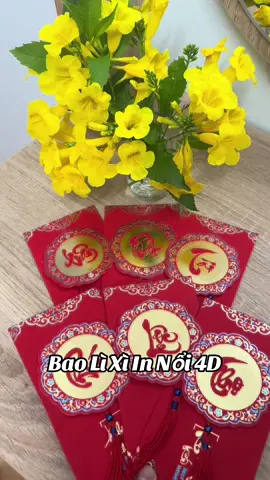 Combo bao lì xì in nổi 4D cao cấp, sang trọng cho mùa Tết 2026 #baolixi #baolixitet #xuhuong #tiemnhathao 