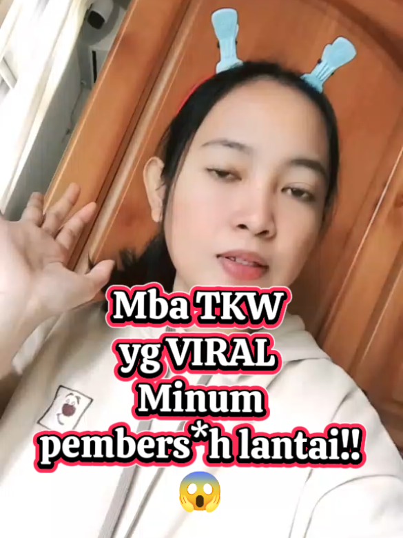 mba TKW yg minum pemb*rsih lantai!! 😱😭 #tkw #tkwviral #fyp #tkwtaiwan #tkwhongkong 