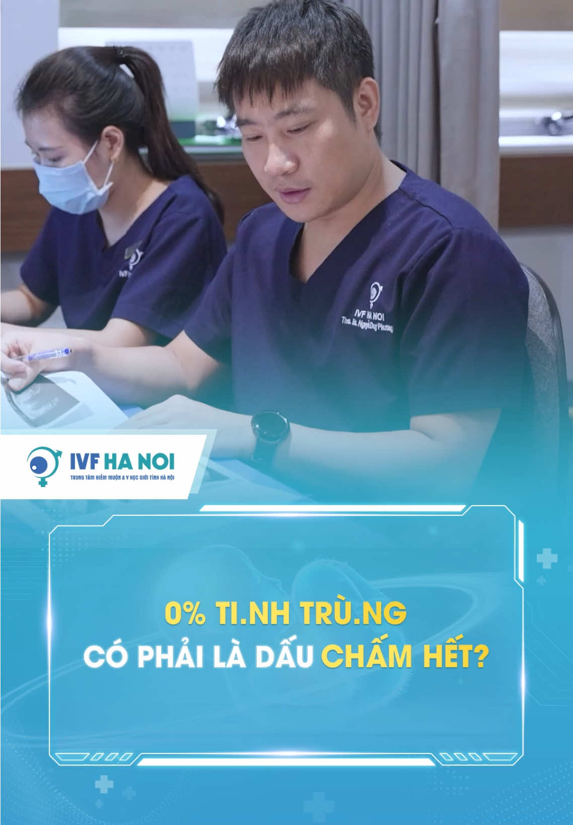 Chỉ vì 1 nguyên nhân này mà phát hiện khô.ng có tin.h bin.h trong mẫu xuấ.t. Nguy cơ dẫn đến v.ô sin.h là rất lớn. Với những trường hợp kh.ó này đội ngũ IVF Hà Nội sẽ cố gắng tìm mọi cách để hỗ trợ có con bằng chính tin.h bin.h của mình. Quý vị cùng chờ đón nhé ❤️ #ivfhanoi #fyp #thutinhtrongongnghiem #hanhtrinhtimcon #drnguyenduyphuong 