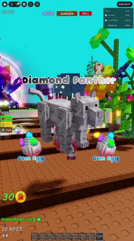 Diamond Panther 🐯🐱  #growagarden #growagarden🥒🌶🍅 #roblox #fyp 