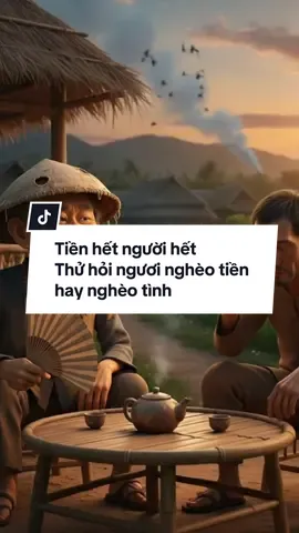 Tiền hết người hết ,thử hỏi ngươi nghèo tiền hay nghèo tình#loixua #loiconhan #trietlycuocsong #daoconhan #daoconhan 