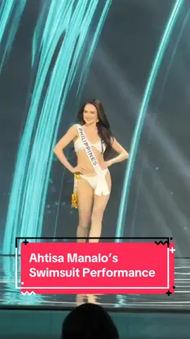 Elegance + fire + precision = #AhtisaManalo. Swimsuit slay secured. 🔥 #MissUniverse2025 