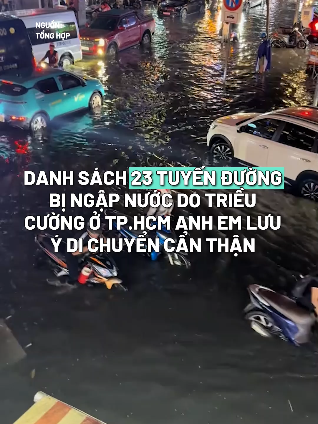 Anh em lưu ý triều cường đang tăng cao #saigon #saigontrend #saigonnew #fantasticnetwork