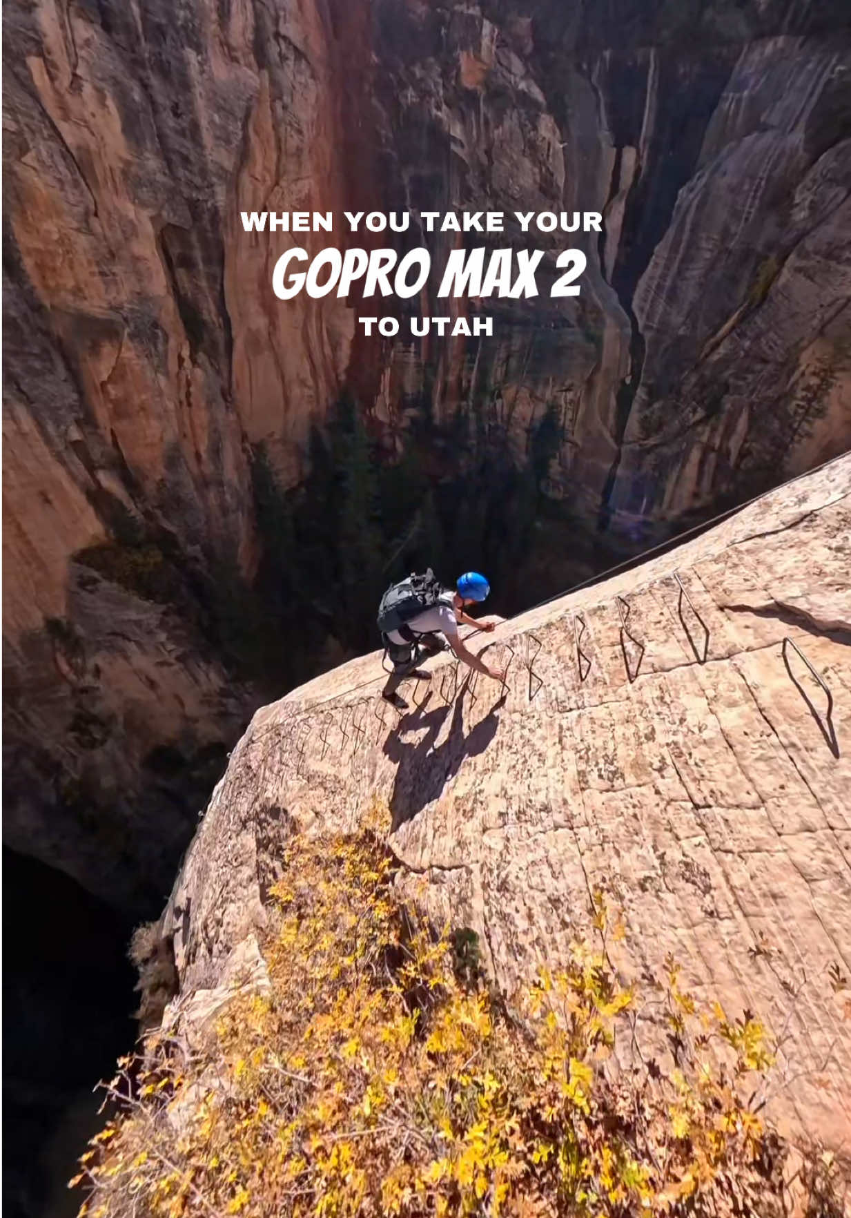 When you take your @GoPro #GoProMAX2 to Utah… 🤯😍  We’re loving this new camera and the unique perspectives we can capture with it. 📸 Some of our favorite features:  - True 8K 360° video - Twist-and-go replaceable lenses - 10-bit color + GP-Log - Six-mic Spatial Audio - 29 MP photos  - Invisible selfie stick for drone-like footage - 4K 100 FPS for slow motion in 360° - Multiple night modes, including Star Trails #GPFam2025 #GoPro 