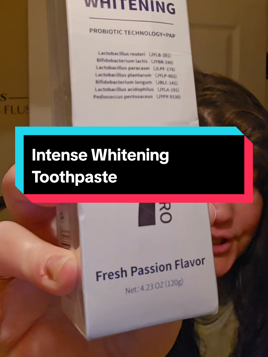After 1 time and I can tell a difference? This is CRAZY!!  #teethwhitening #teethcare #toothpaste #whiteningtoothpaste #whiteteeth 