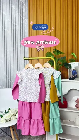 New Arrivals 🫶🏻😍✨ Oneset Special Ramadhan 🫶🏻 #bajuanakkanaya #outfitanak #onesetanak #onesetanakperempuan 