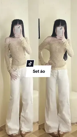 Set áo xinh#reviewquanao #setao #setdep #aokieunu #goclamdep 