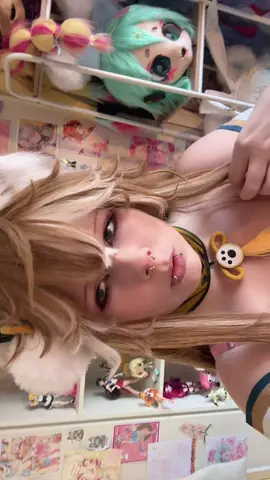 I don’t do transitions guys 💔 #misshina #genshin #cosplay #cosplayer #gorou 