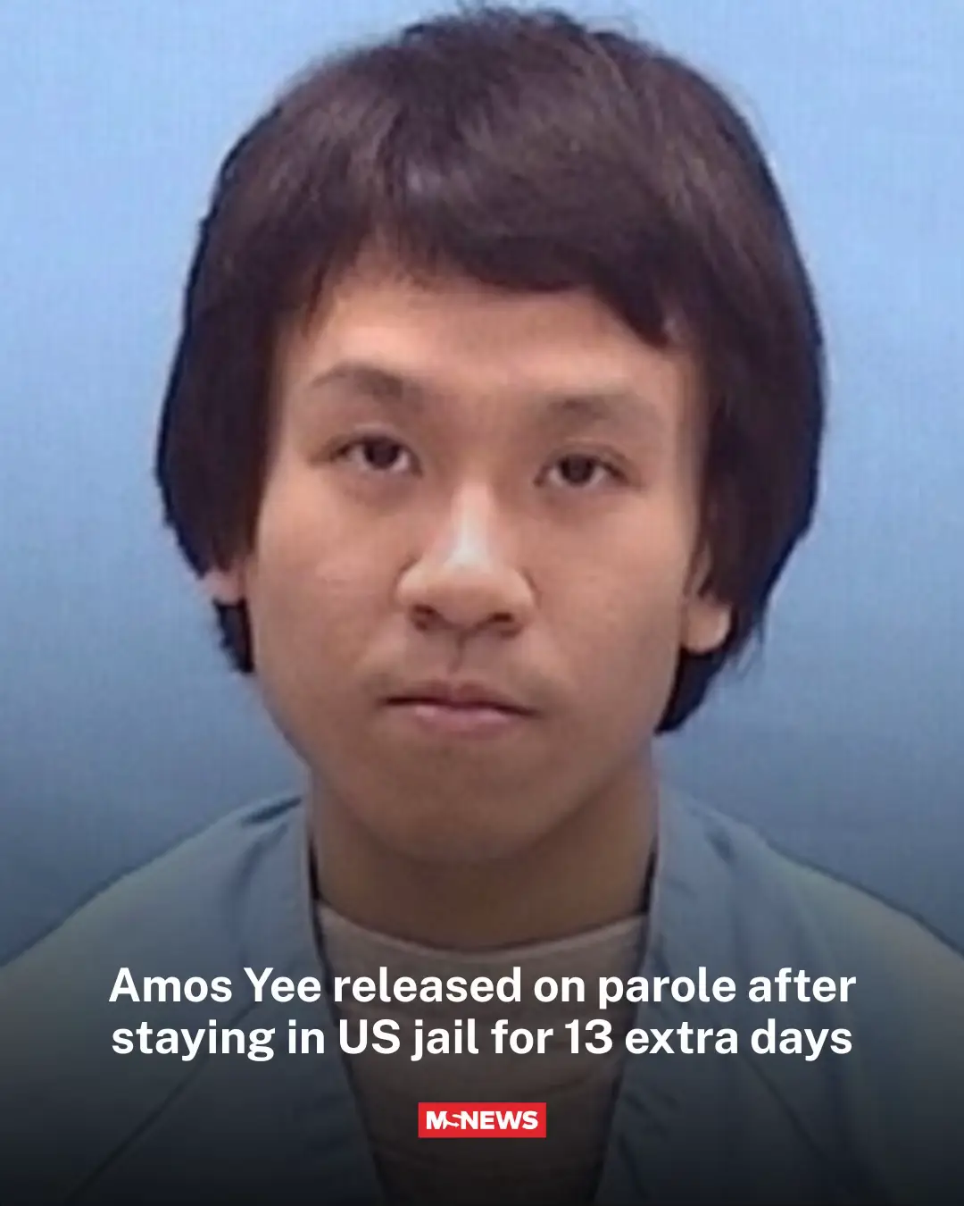 Singaporean Amos Yee, who has been in and out of jail for the last decade, has been released from jail in the United States after he was supposed to be released earlier this month. The 27-year-old had to stay in jail for an extra 13 days as the prison could not find him a place to stay, said a post on his blog.  Even though Yee has been released from prison, he faces the possibility of being deported back to Singapore.  A blog post last month claimed that although he was in the US on asylum, the Immigration and Customs Enforcement (ICE) intended to bring him back to court to revoke his asylum. Link in bio: @mustsharenews 📷: Illinois Department of Corrections
