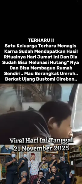 Alhamdulillah Saat Ini Sudah Banyak Orang Yang Terbantu Semenjak Ritual Pesugihan Ini Tersebar Banyak Orang Juga Yang Bantu..#viralhariini #uanggaidhalal #ujangbustomi #cirebon #likedanshare 