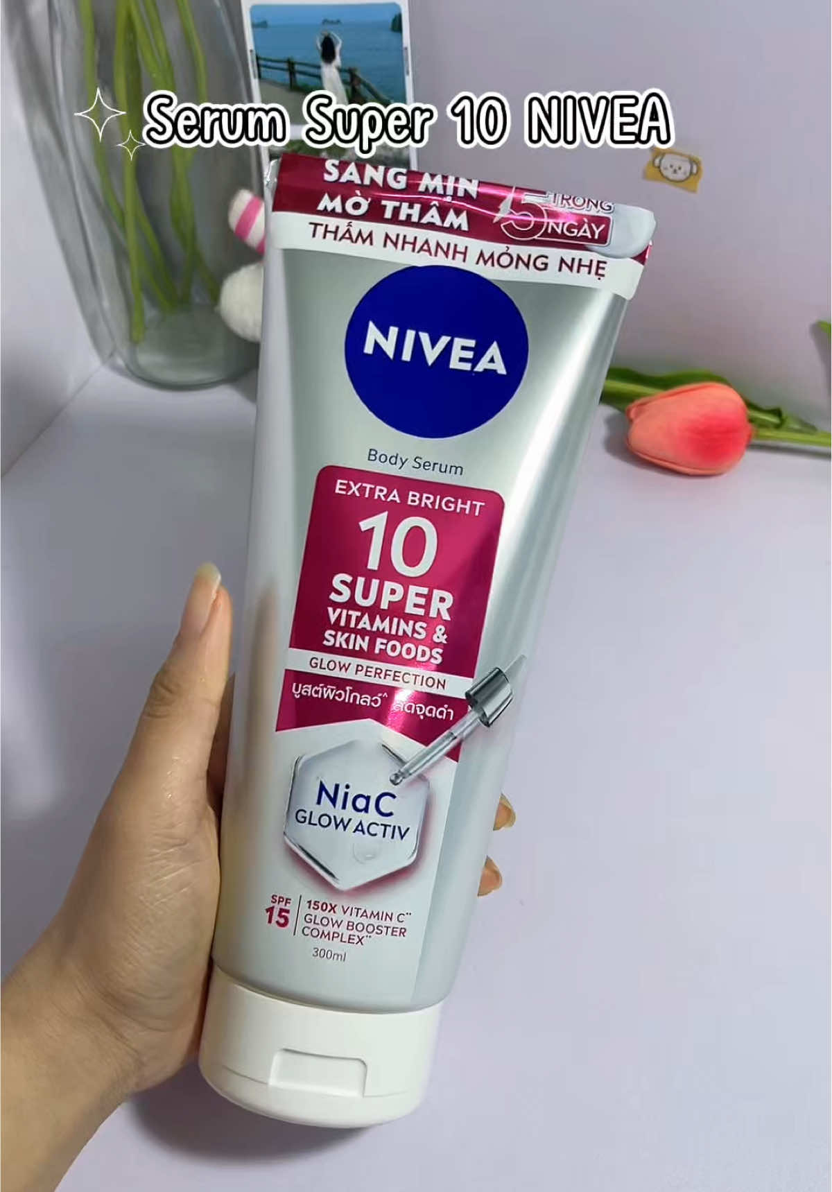 Dưỡng da trắng sáng ẩm mịn- an toàn - hiệu quả với Nivea 150X #NiveaSuper10 #Nivea #NiveaRisingstar #NIVEAClub #bodyserumnivea 