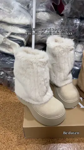 Em boot lông cực phẩm ạ#fbnguyenduyen #xuhuong #hangsannhat #bootcolong 